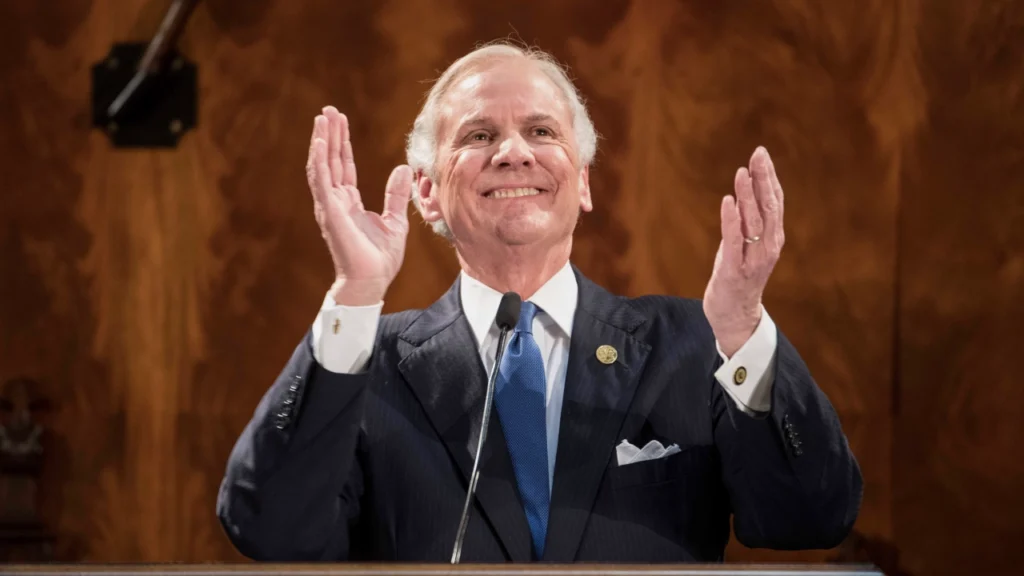 Governor McMaster at the 2023 South Carolina State of the State address.